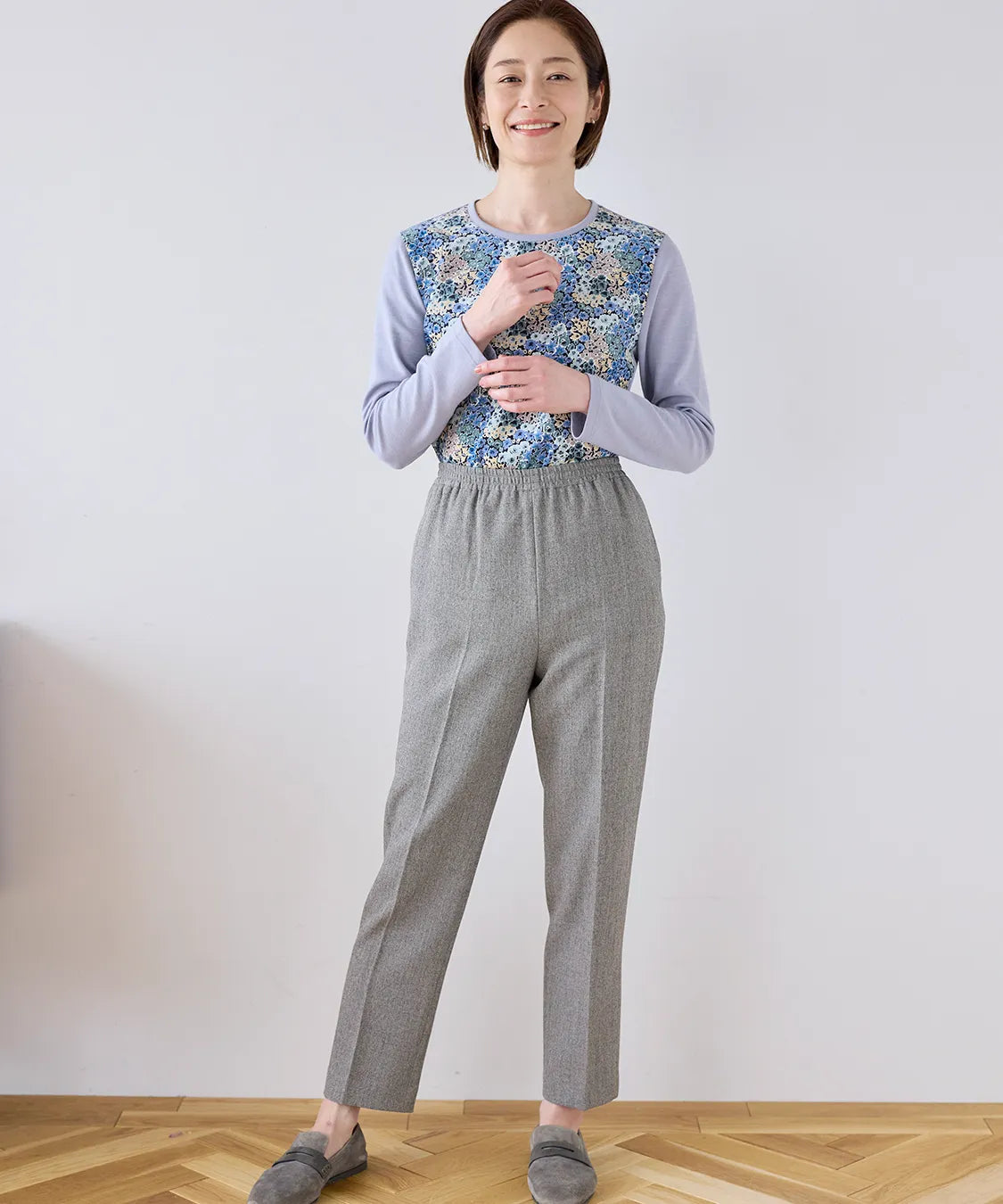 エイブルツイーディHR Fゴムアンクルパンツ   LANTANA(ランタナ)