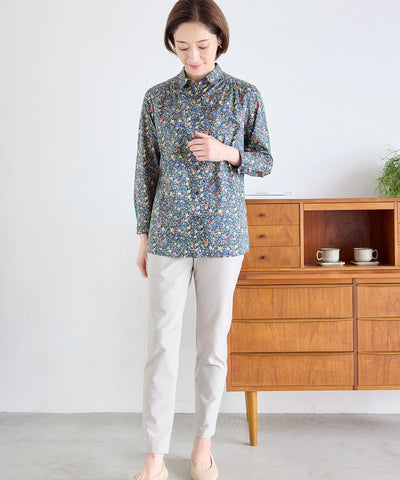 パーシャルHTピーチPOスリムアンクルパンツ   LANTANA(ランタナ)