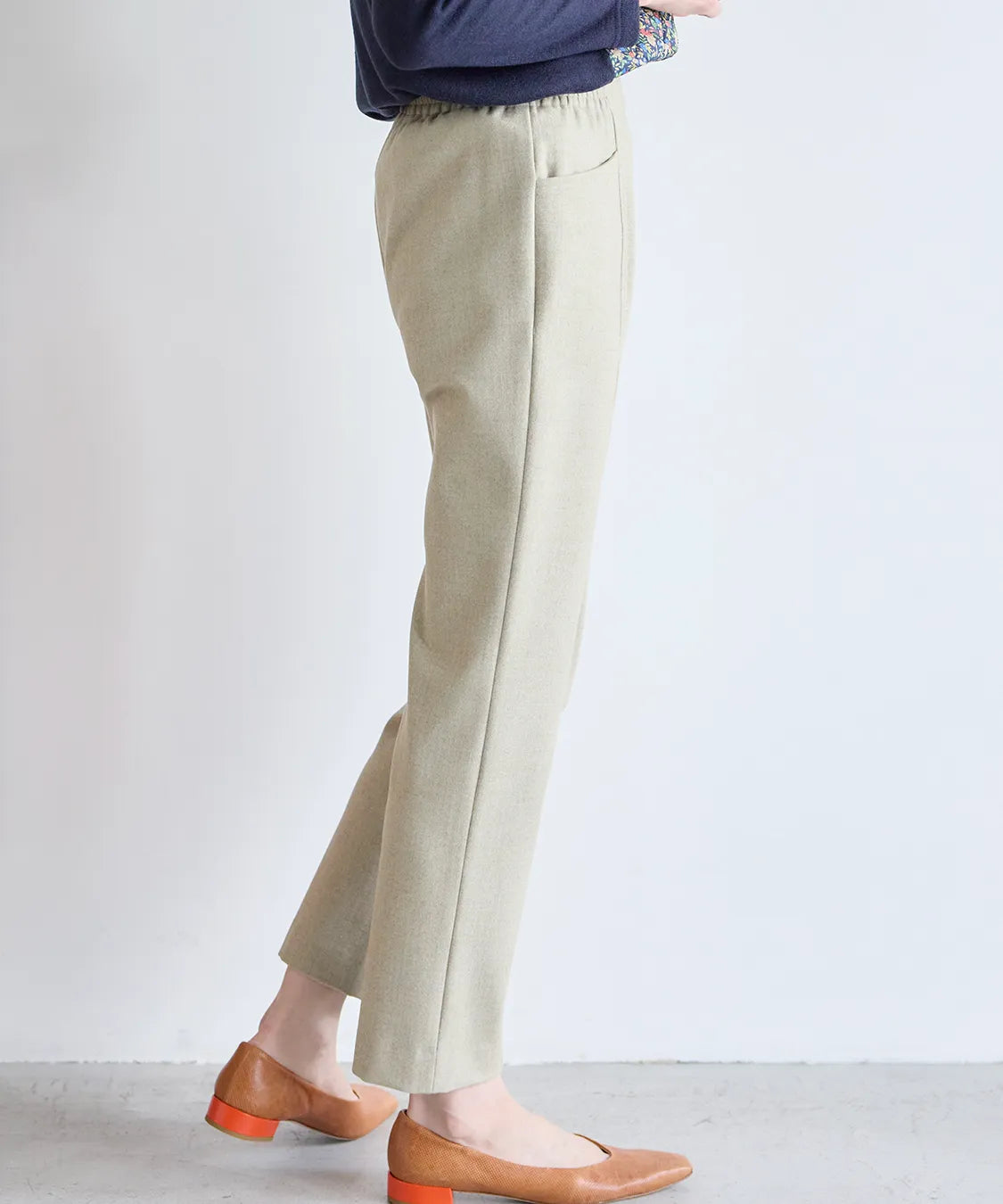 オデッサHRピーチPOスリムアンクルパンツ  LANTANA(ランタナ)