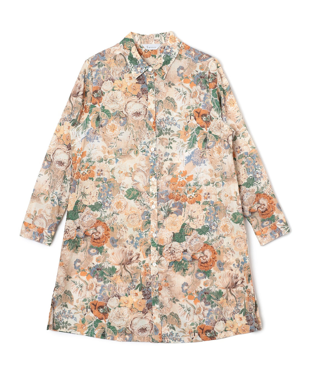 今季購入・定価14,300円★Savoir サヴォア リバティ柄 カットソー M リバティ ブラウス ブランド Savoir（サヴォア）公式通販elife