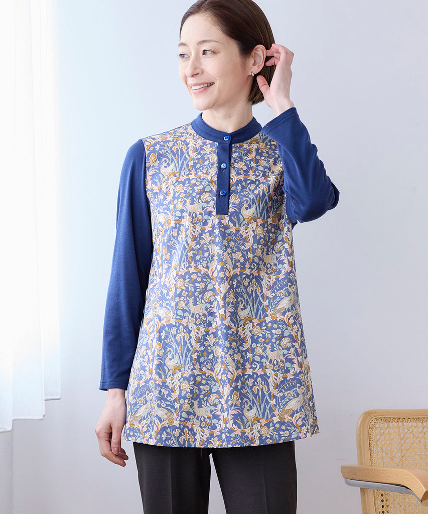 期間限定 SALE‼️MidiUmi サロペット&リバティブラウス 期間限定 SALE‼️MidiUmi サロペット&リバティブラウス denim