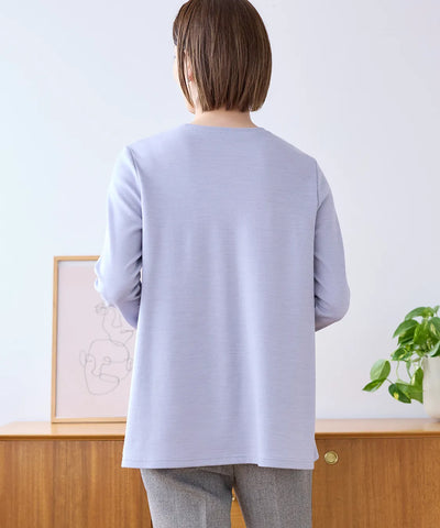 リバティ ロサリーフォレストコールMIXチュニック   リバティブラウスブランド Savor(サヴォア)