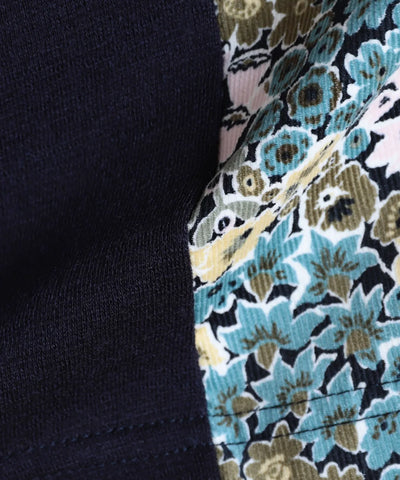 リバティ ロサリーフォレストコールMIXチュニック   リバティブラウスブランド Savor(サヴォア)