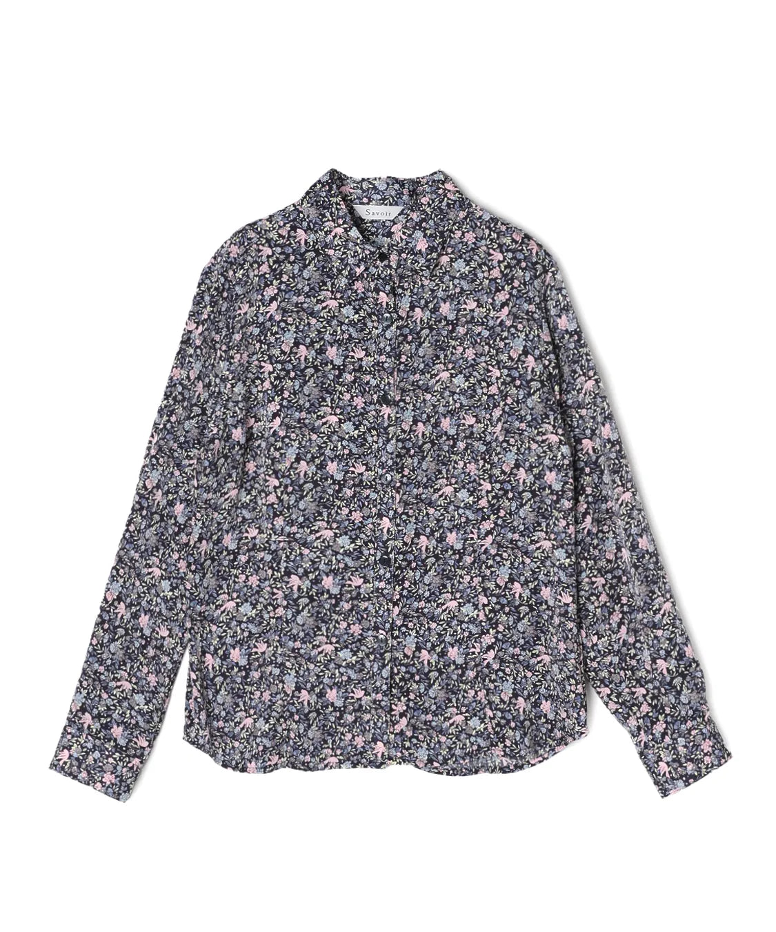 リバティ バードソングブライトスエードブラウス