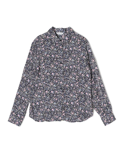 リバティ バードソングブライトスエードブラウス