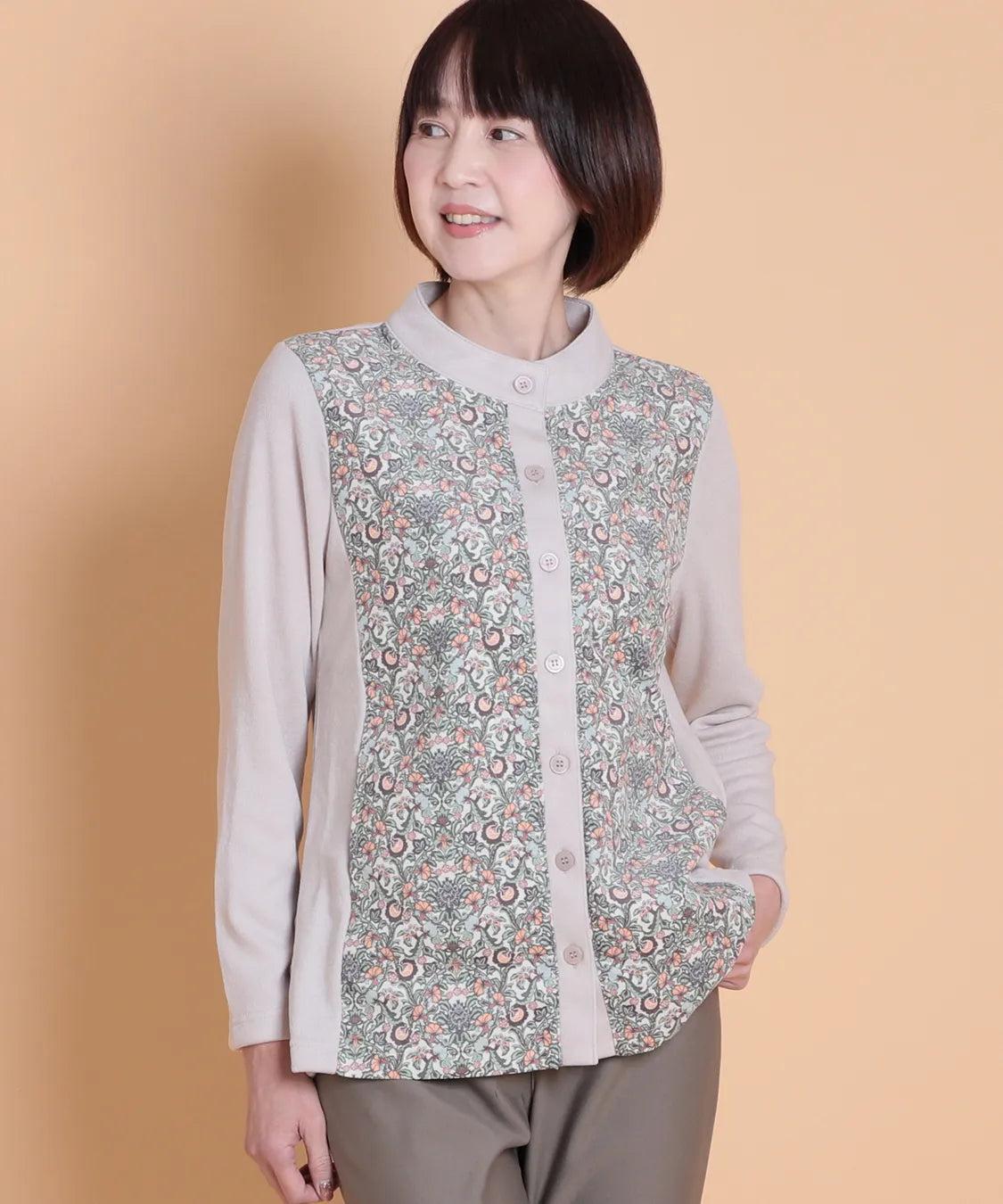 リバティ オーナメントコールパルフィMIXジャケット SAVOIR (サヴォア)