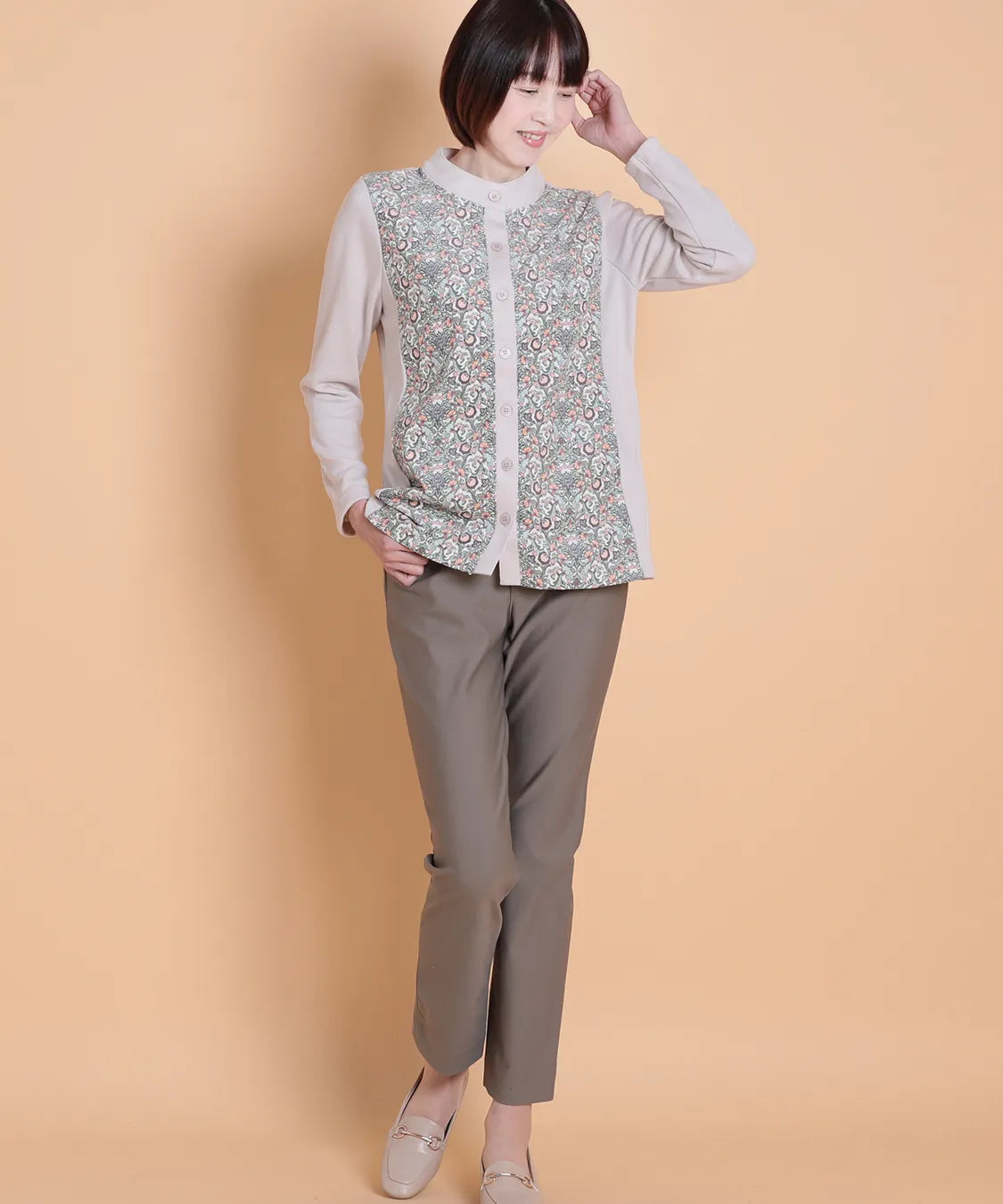 リバティ オーナメントコールパルフィMIXジャケット SAVOIR (サヴォア)