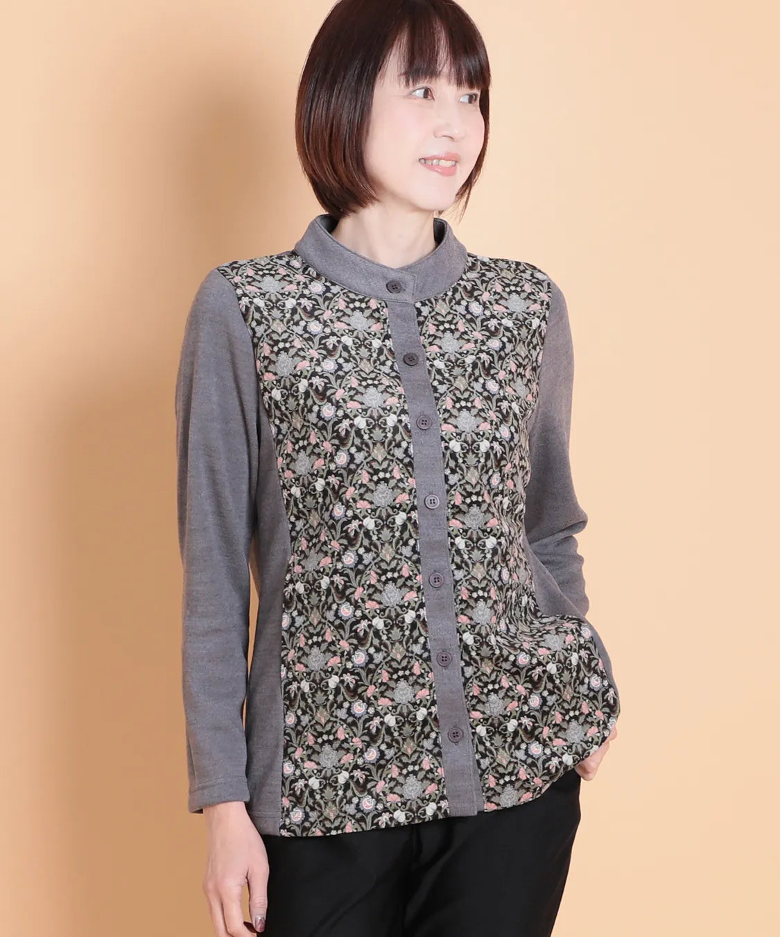 リバティ オーナメントコールパルフィMIXジャケット SAVOIR (サヴォア)