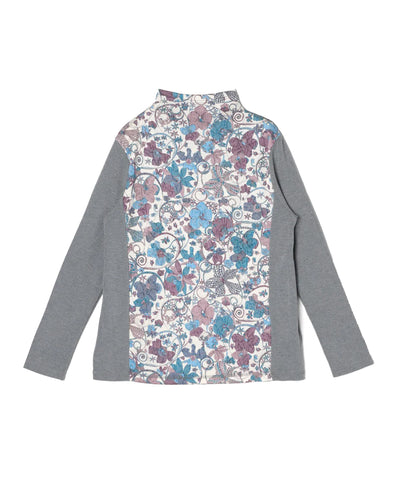 リバティ オーキッドガーデンウールJQミックスプルオーバー SAVOIR (サヴォア)