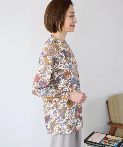 リバティ オーキッドガーデンウールJQチュニック SAVOIR (サヴォア)