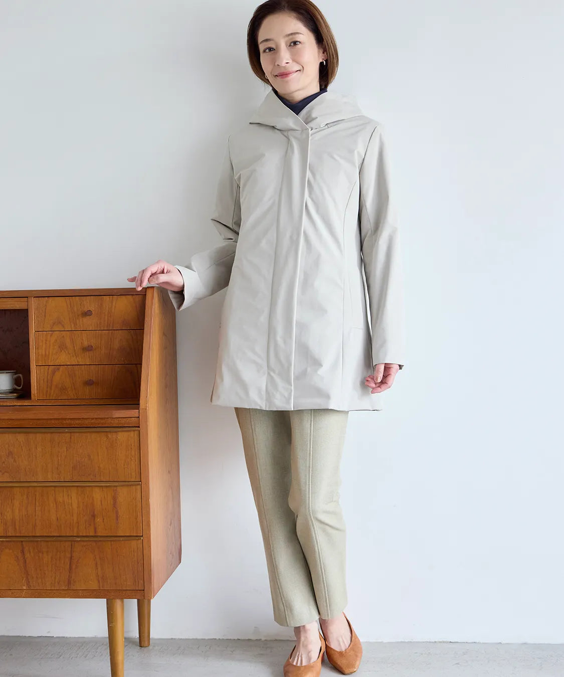 ステルスヒート80パデットコート SAVOIR (サヴォア)