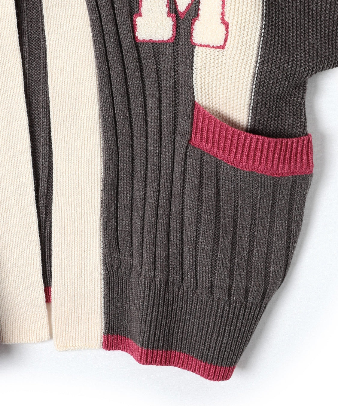 DENIMUS ニットフーディーカーディガン