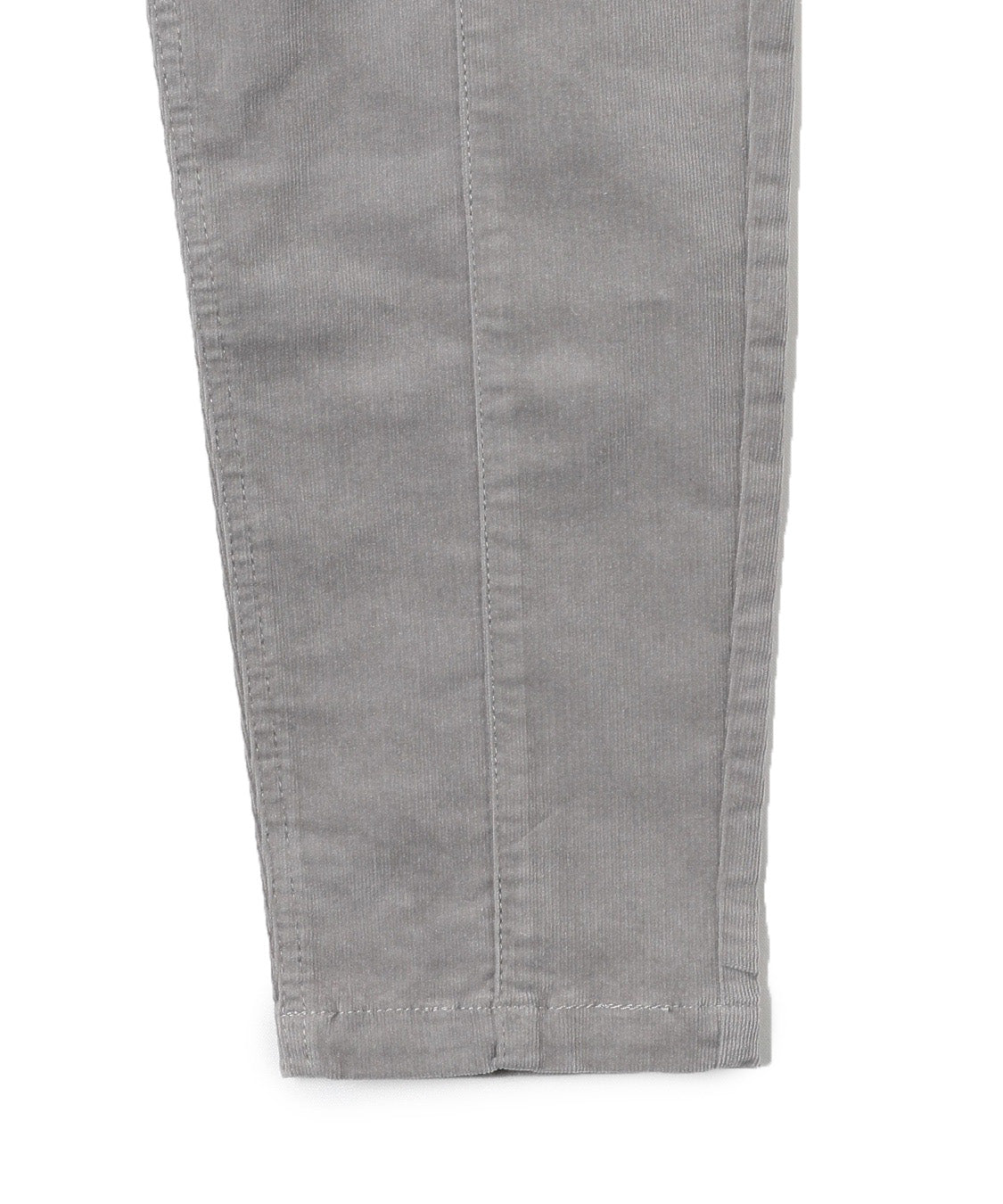 DENIMUS センター切替細コーデュロイテーパードパンツ