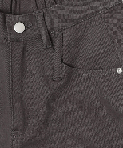 DENIMUS ストレッチツイルエンボス加工入りスリムパンツ