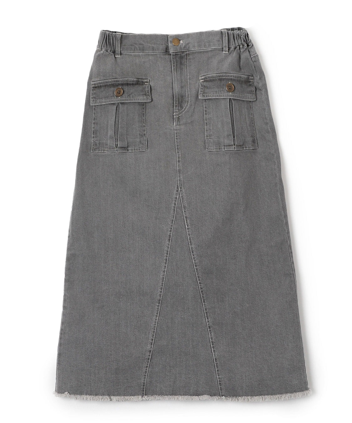 DENIMUS リメイク風Iラインデニムスカート