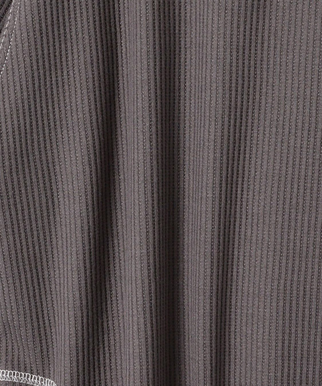 DENIMUS 配色ステッチワッフルワンピース