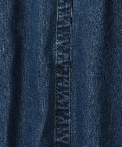 DENIMUS 裏微起毛ストレッチデニムワンピース