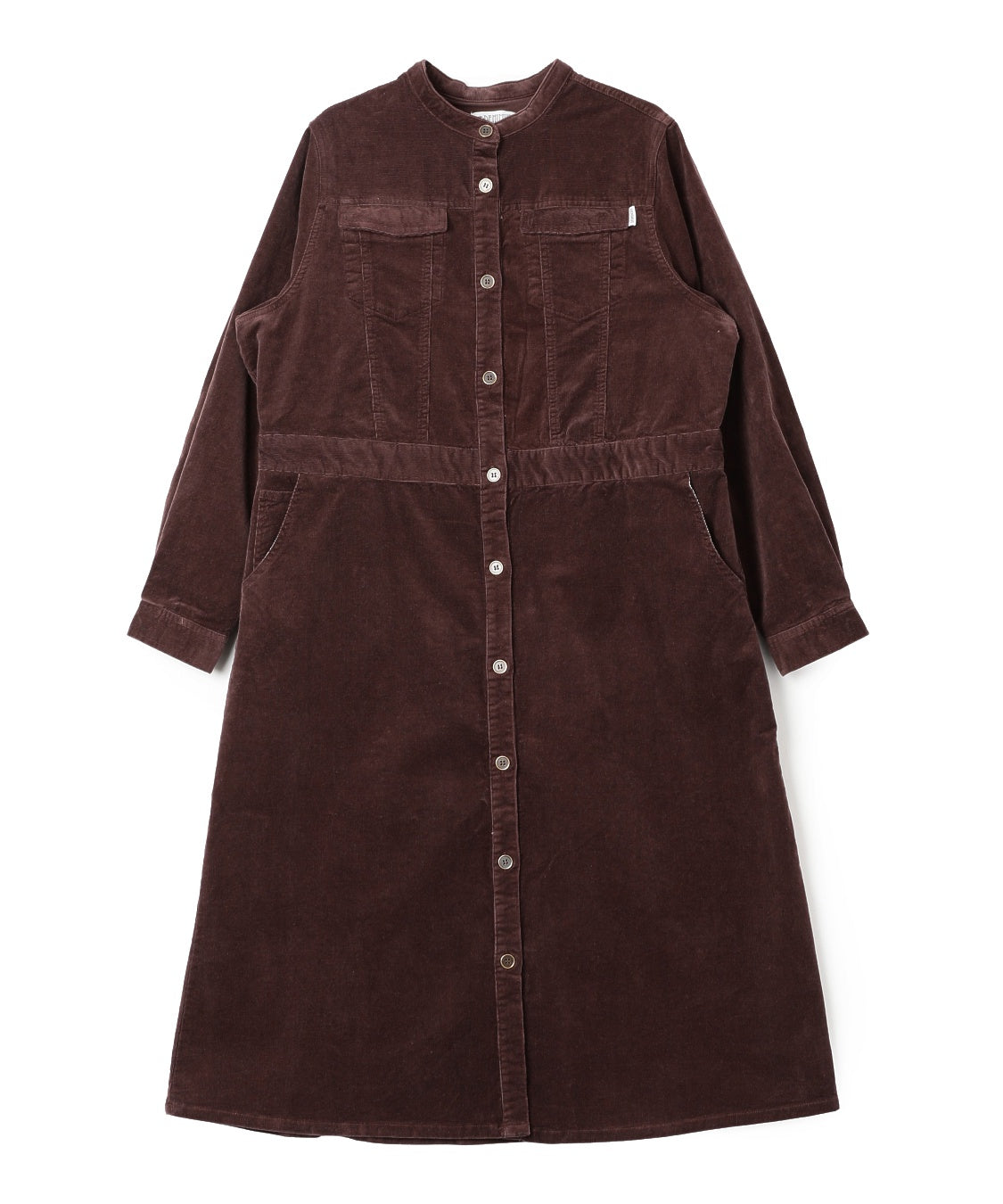 DENIMUS Gジャン風コーデュロイワンピース