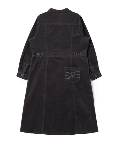 DENIMUS Gジャン風コーデュロイワンピース