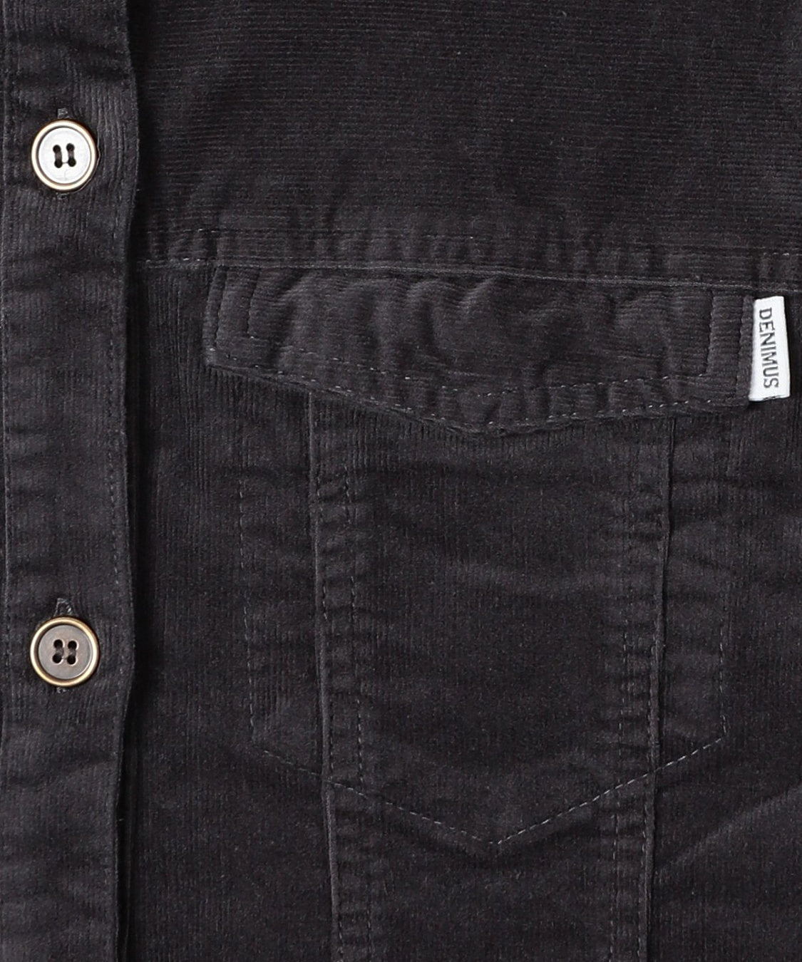 DENIMUS Gジャン風コーデュロイワンピース