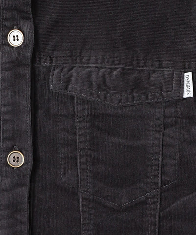 DENIMUS Gジャン風コーデュロイワンピース