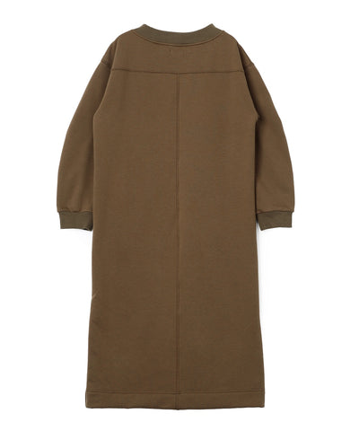DENIMUS 裏シャギー袖タックワンピース