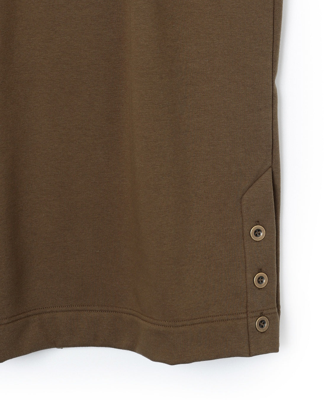 DENIMUS 裏シャギー袖タックワンピース