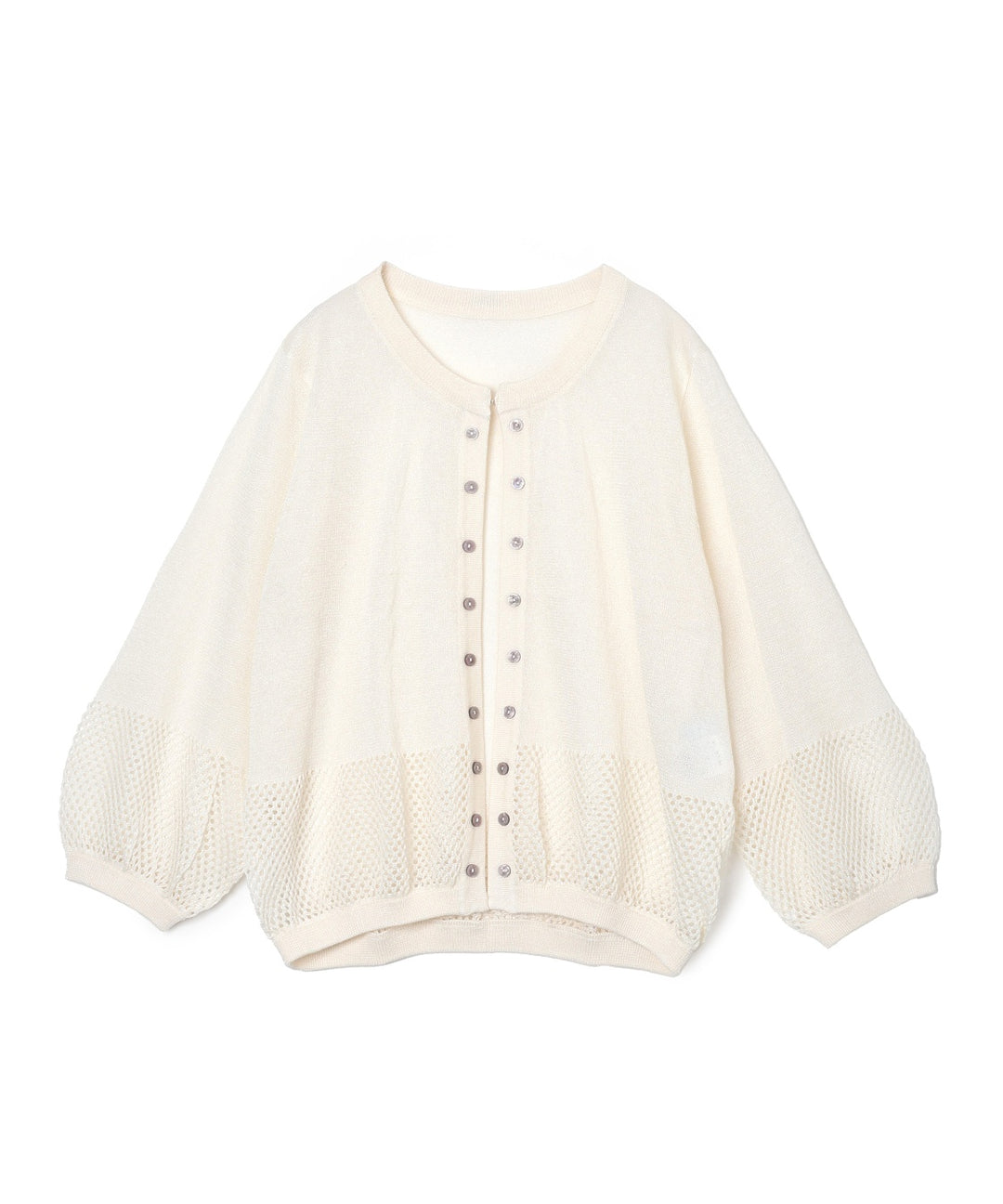 透かし編みニットカーディガン M'ID KANSAI YAMAMOTO (ミッド カンサイ