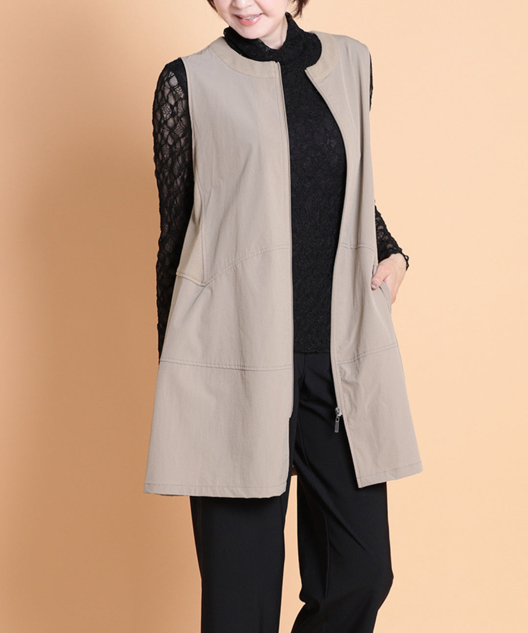 ハイテンションロングベスト M'ID KANSAI YAMAMOTO (ミッド カンサイ