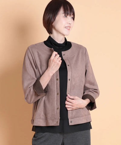 ストレッチスエードジャケット　M'ID KANSAI YAMAMOTO (ミッド カンサイ ヤマモト)