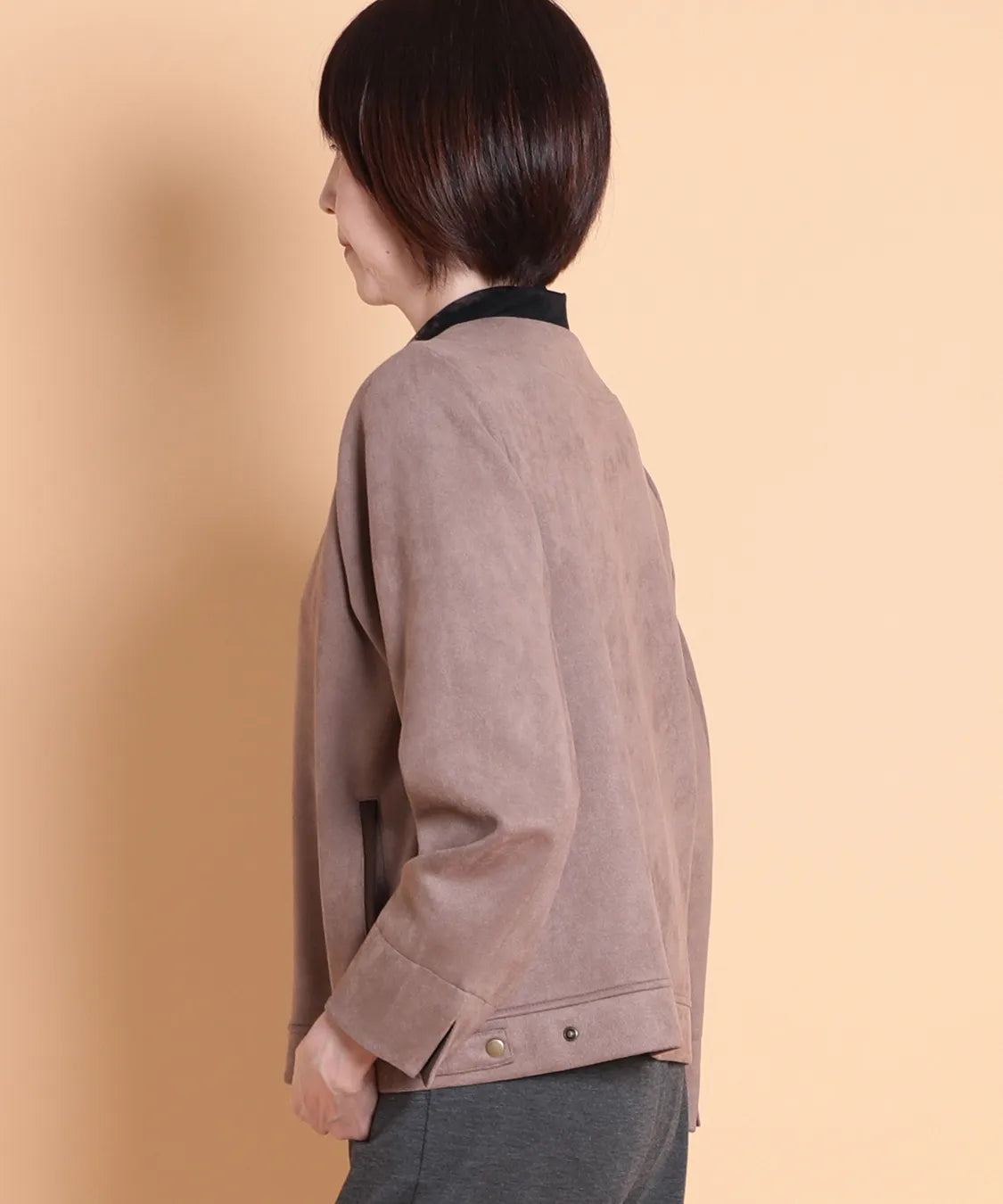 ストレッチスエードジャケット　M'ID KANSAI YAMAMOTO (ミッド カンサイ ヤマモト)