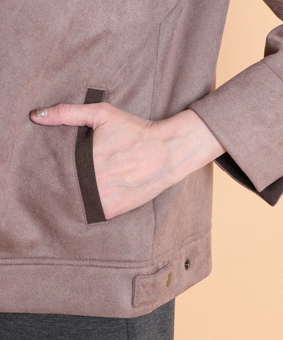 ストレッチスエードジャケット　M'ID KANSAI YAMAMOTO (ミッド カンサイ ヤマモト)