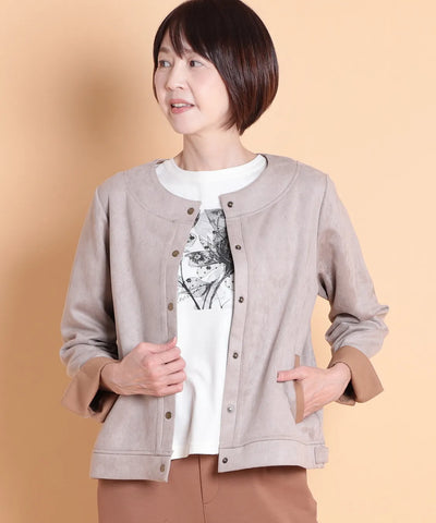 ストレッチスエードジャケット　M'ID KANSAI YAMAMOTO (ミッド カンサイ ヤマモト)