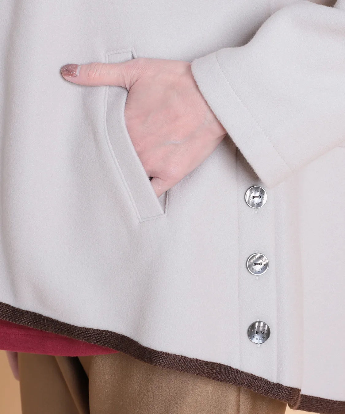 ウール調フェルトジャケット KANSAI Profumo (カンサイプロヒューモ)