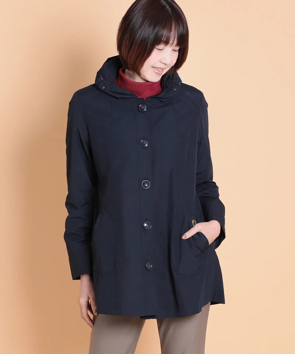 T/Cピーチクロスジャケット　M'ID KANSAI YAMAMOTO (ミッド カンサイ ヤマモト)