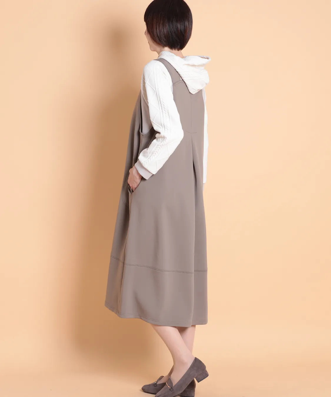 スーティングポンチジャンパードレス　M'ID KANSAI YAMAMOTO (ミッド カンサイ ヤマモト)