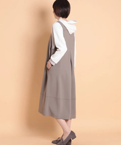 スーティングポンチジャンパードレス　M'ID KANSAI YAMAMOTO (ミッド カンサイ ヤマモト)