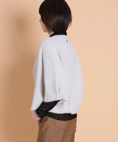 リッチシャギーカーディガン　M'ID KANSAI YAMAMOTO (ミッド カンサイ ヤマモト)