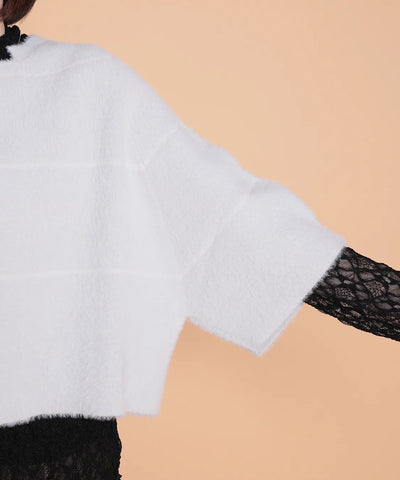 リッチシャギーカーディガン　M'ID KANSAI YAMAMOTO (ミッド カンサイ ヤマモト)