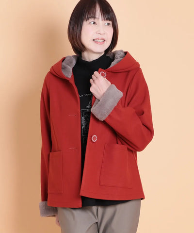 ウール調フェルト×ファージャケット KANSAI profumo（カンサイプロフューモ）