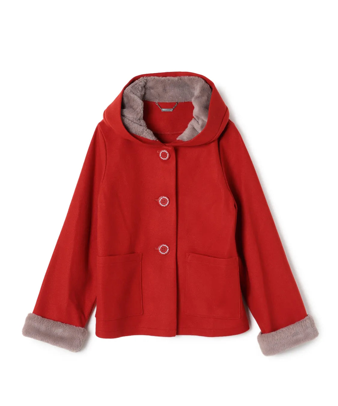 ウール調フェルト×ファージャケット KANSAI profumo（カンサイプロフューモ）