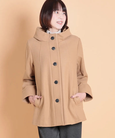 ウール調フェルトロングジャケット KANSAI Profumo（カンサイプロフューモ）