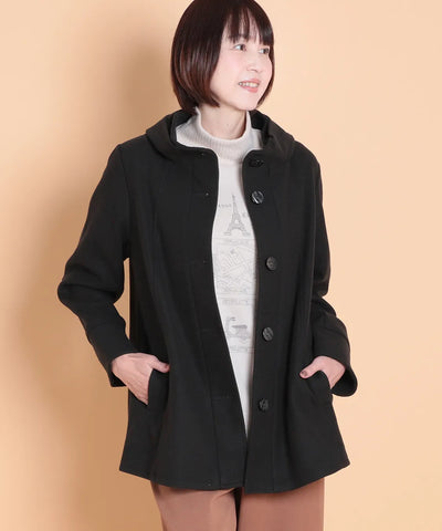 ウール調フェルトロングジャケット KANSAI Profumo（カンサイプロフューモ）