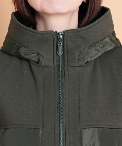 ボンバーウォームMIXパデットロングベスト　M'ID KANSAI YAMAMOTO (ミッド カンサイ ヤマモト)