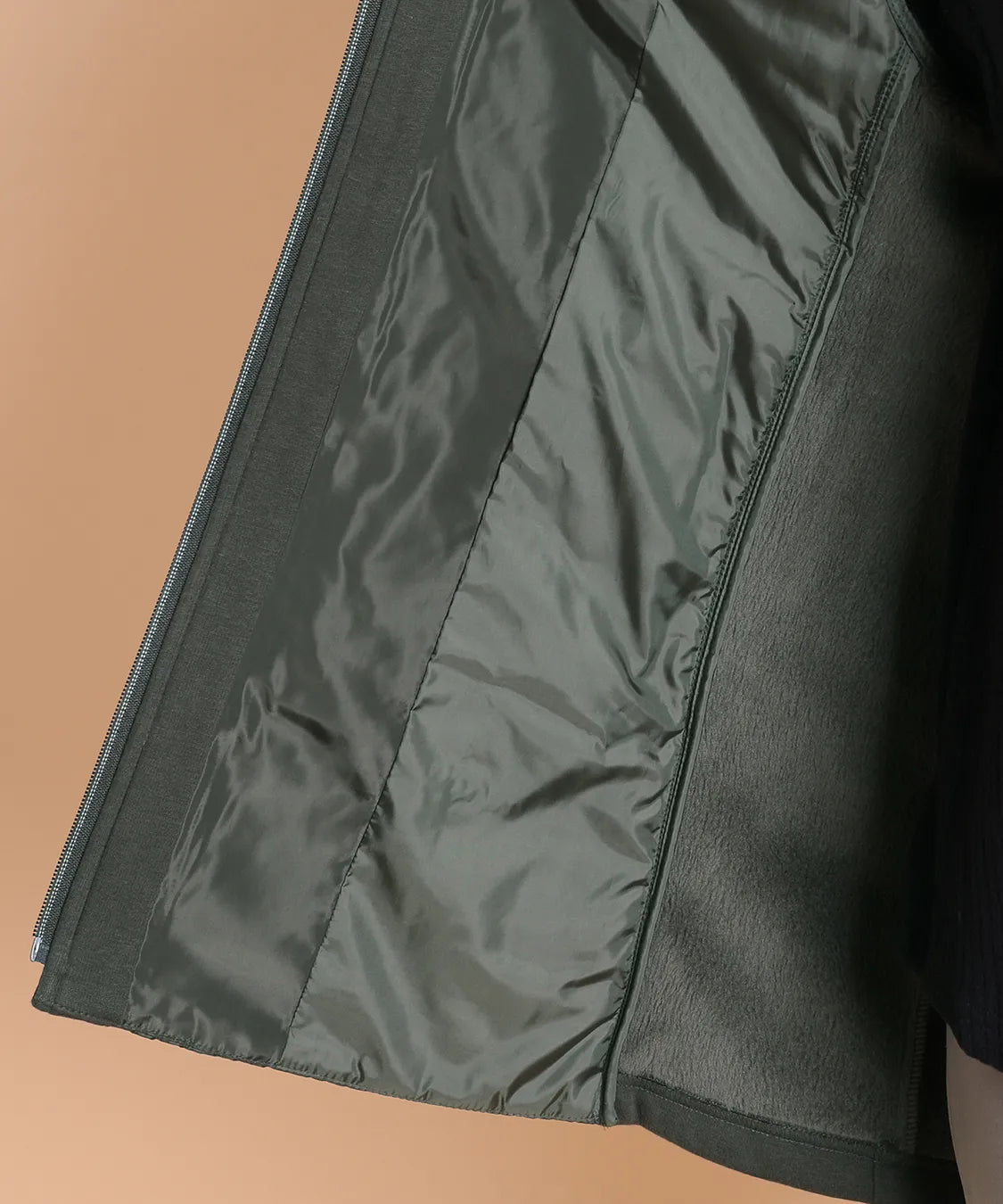 ボンバーウォームMIXパデットロングベスト　M'ID KANSAI YAMAMOTO (ミッド カンサイ ヤマモト)