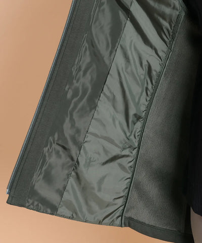 ボンバーウォームMIXパデットロングベスト　M'ID KANSAI YAMAMOTO (ミッド カンサイ ヤマモト)