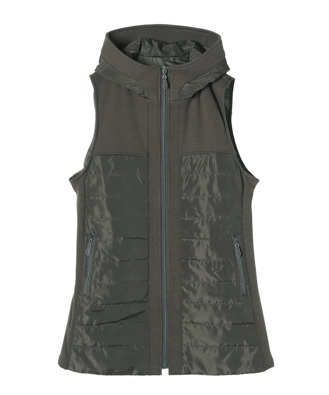 ボンバーウォームMIXパデットロングベスト　M'ID KANSAI YAMAMOTO (ミッド カンサイ ヤマモト)