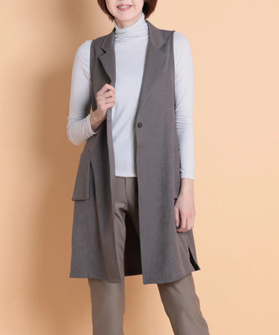 ウーリッシュツイルロングベストM'ID KANSAI YAMAMOTO (ミッド カンサイ ヤマモト)