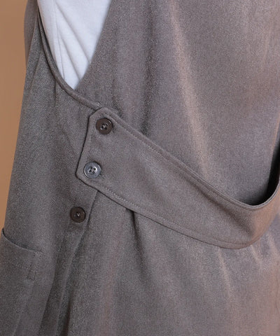 ウーリッシュツイルロングベストM'ID KANSAI YAMAMOTO (ミッド カンサイ ヤマモト)