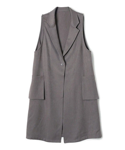 ウーリッシュツイルロングベストM'ID KANSAI YAMAMOTO (ミッド カンサイ ヤマモト)